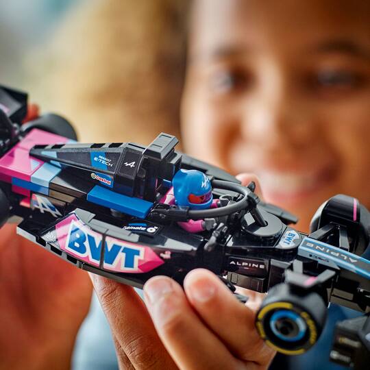 LEGO® Speed Champions BWT Alpine F1® Team A524 Race Car Toy Vehicle 77248